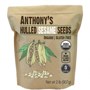 Anthony's Organic Hulled Sesame Seeds